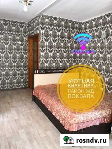 1-комнатная квартира, 37.4 м², 1/5 эт. в аренду посуточно в Белогорске Амурской области Белогорск - изображение 1