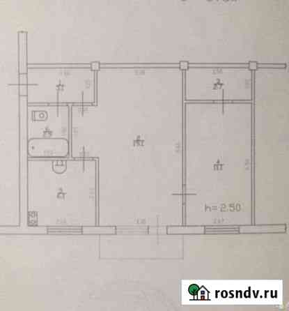 2-комнатная квартира, 48 м², 5/5 эт. на продажу в Бийске Бийск