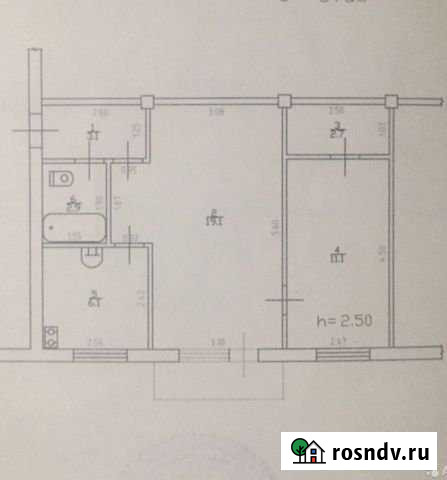 2-комнатная квартира, 48 м², 5/5 эт. на продажу в Бийске Бийск - изображение 1