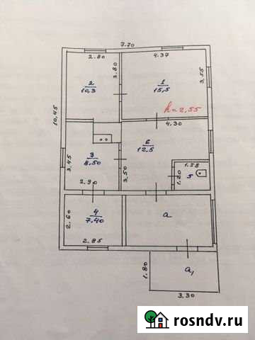 Дом 73 м² на участке 15 сот. на продажу в Прокопьевске Прокопьевск - изображение 1