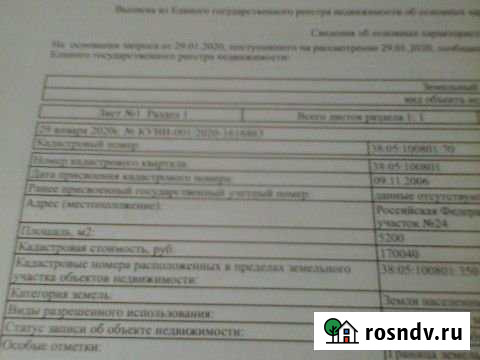 Участок СНТ, ДНП 5200 сот. на продажу в Зиме Зима - изображение 1