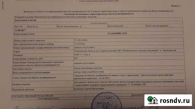 Участок ИЖС 10 сот. на продажу в Красном Гуляе Красный Гуляй - изображение 1