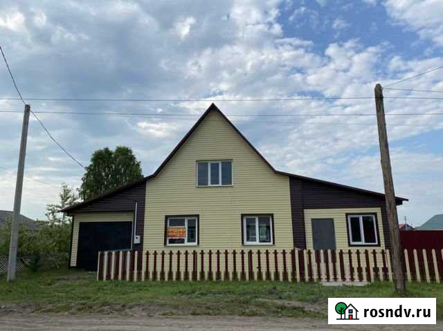 Дом 100 м² на участке 10 сот. на продажу в Муромцево Омской области Муромцево - изображение 1