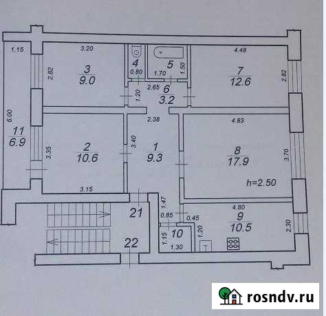 4-комнатная квартира, 78 м², 1/5 эт. на продажу в Зубцове Зубцов - изображение 1