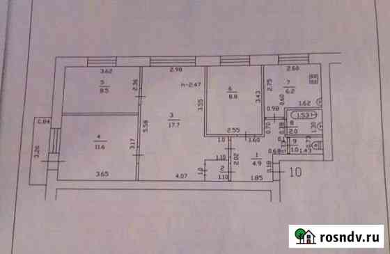 4-комнатная квартира, 61.8 м², 3/5 эт. на продажу в Вязьме Вязьма