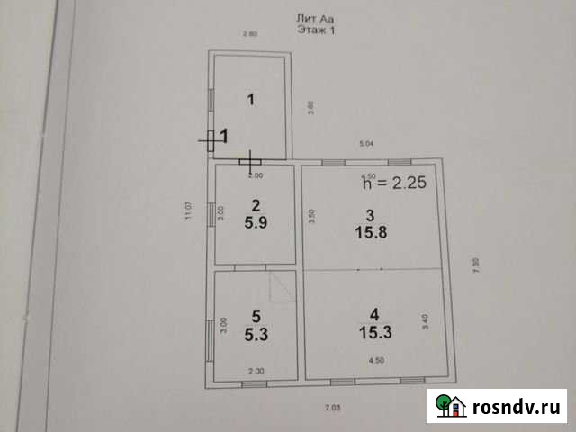Дом 50 м² на участке 6 сот. на продажу в Красных Баррикадах Красные Баррикады - изображение 1