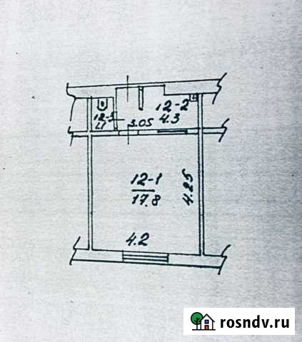 1-комнатная квартира, 23.7 м², 2/5 эт. на продажу в Ялте Ялта - изображение 1