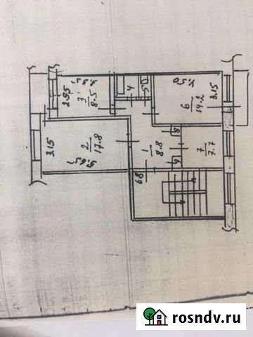 Комната 40 м² в 3-ком. кв., 3/5 эт. на продажу в Ачинске Ачинск - изображение 1