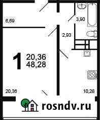 1-комнатная квартира, 48.3 м², 4/16 эт. на продажу в Ижевске Ижевск