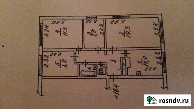 4-комнатная квартира, 70.1 м², 1/10 эт. на продажу в Томске Томск - изображение 1