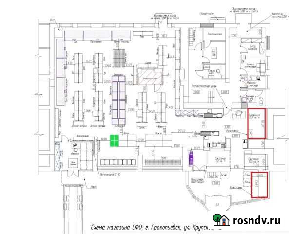 Торговое помещение, 14 кв.м. Прокопьевск Прокопьевск - изображение 1