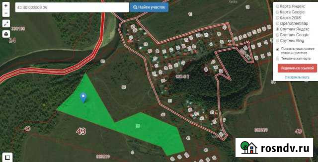 Участок СНТ, ДНП 577 сот. на продажу в Стрижах Стрижи - изображение 1