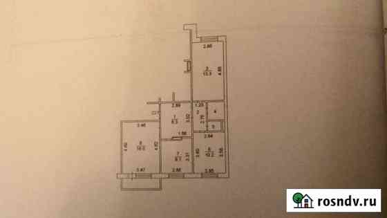 3-комнатная квартира, 63.9 м², 10/10 эт. на продажу в Липецке Липецк