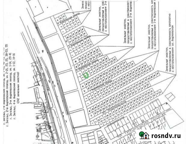 Участок ИЖС 6 сот. на продажу в Энгельсе Энгельс - изображение 1