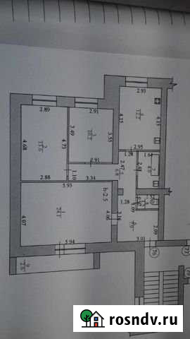 3-комнатная квартира, 80 м², 3/5 эт. на продажу в Саранске Саранск - изображение 1