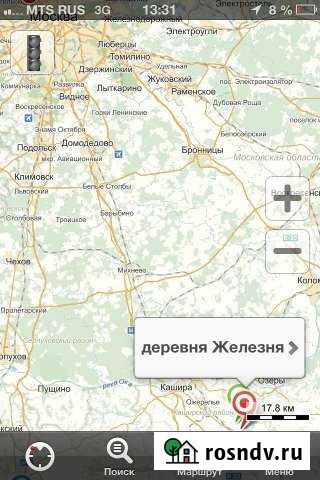 Участок СНТ, ДНП 9 сот. на продажу в Кашире Кашира - изображение 1