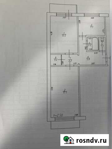 2-комнатная квартира, 50 м², 3/5 эт. на продажу в Магадане Магадан - изображение 1