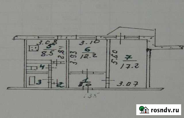 2-комнатная квартира, 50.3 м², 4/10 эт. на продажу в Орле Орёл - изображение 1