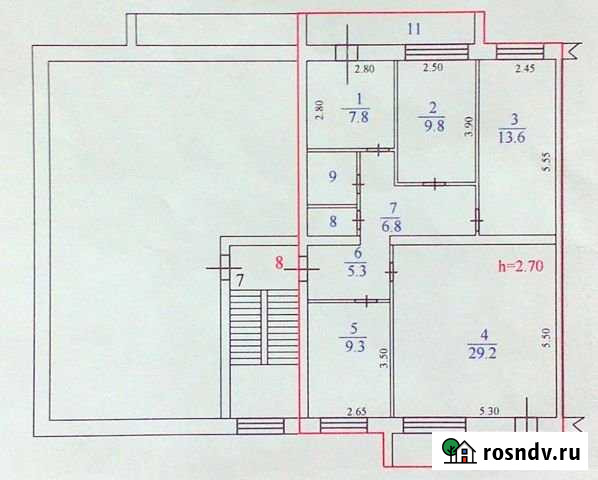 4-комнатная квартира, 85.7 м², 4/5 эт. на продажу в Сосновом Бору Сосновый Бор - изображение 1