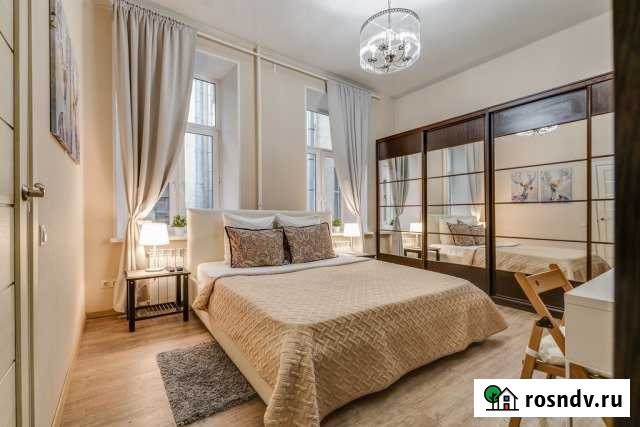 2-комнатная квартира, 43 м², 3/6 эт. в аренду посуточно в Санкт-Петербурге Санкт-Петербург - изображение 1