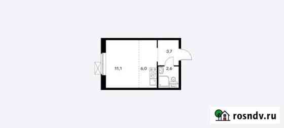 Квартира-студия, 23.4 м², 6/14 эт. на продажу в Люберцах Люберцы