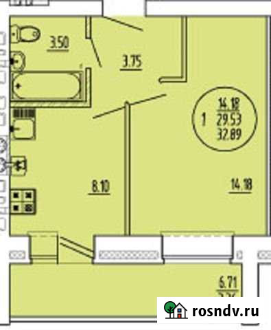 1-комнатная квартира, 33 м², 3/5 эт. на продажу в Йошкар-Оле Йошкар-Ола - изображение 1