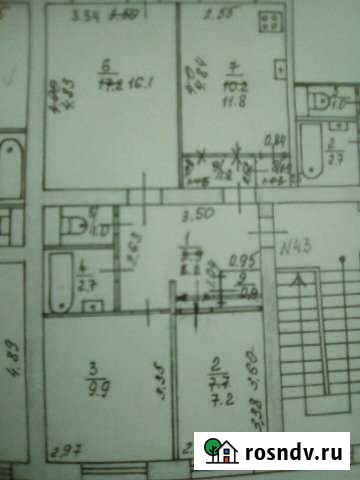 3-комнатная квартира, 58.3 м², 3/4 эт. на продажу в Кормиловке Кормиловка - изображение 1