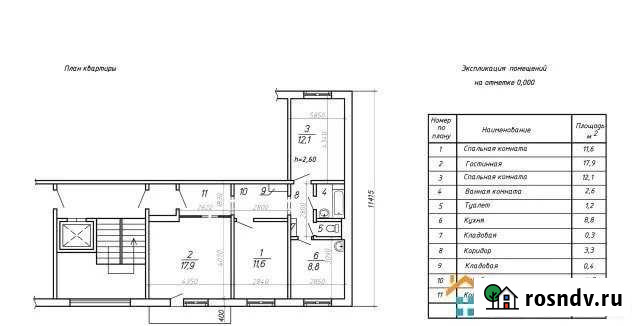 3-комнатная квартира, 66 м², 6/10 эт. на продажу в Златоусте Златоуст - изображение 1