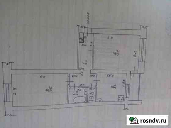 2-комнатная квартира, 49.2 м², 5/5 эт. на продажу в Восточном Кировской области Восточный