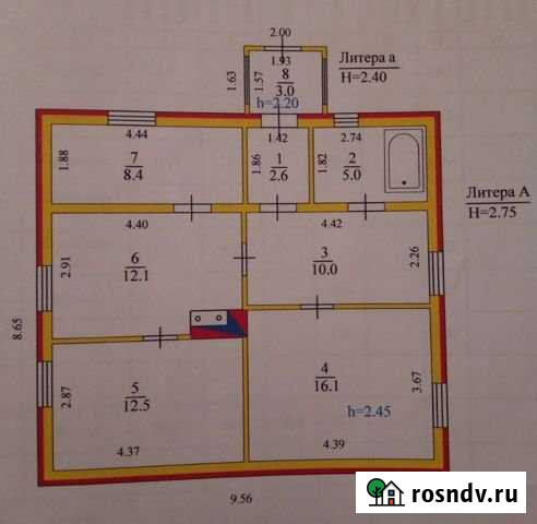 Дом 66 м² на участке 18 сот. на продажу в Чернышковском Чернышковский - изображение 1