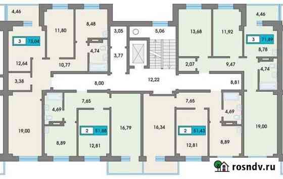2-комнатная квартира, 52 м², 4/7 эт. на продажу в Сосновоборске Красноярского края Сосновоборск