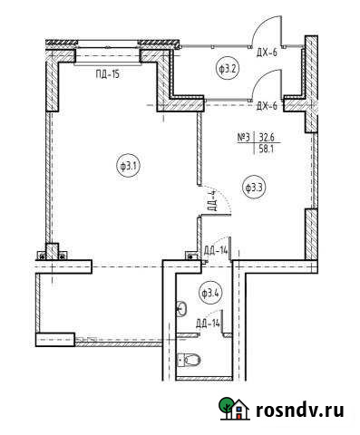 Свободного назначения 58.6 кв.м. Киров - изображение 1