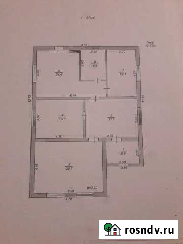 Дом 105 м² на участке 10 сот. на продажу в Раздольной Раздольная - изображение 1