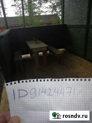 Дом 20 м² на участке 1 сот. в аренду посуточно в Лебяжьем Ленинградской области Лебяжье - изображение 1