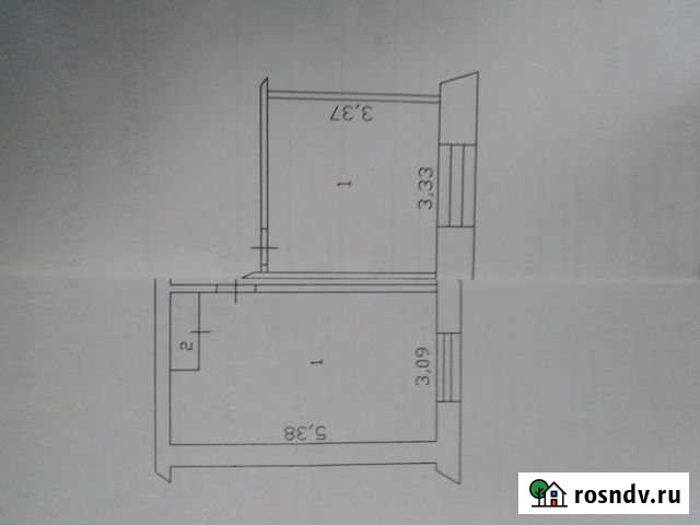 Комната 28 м² в 2-ком. кв., 6/9 эт. на продажу в Тобольске Тобольск - изображение 1
