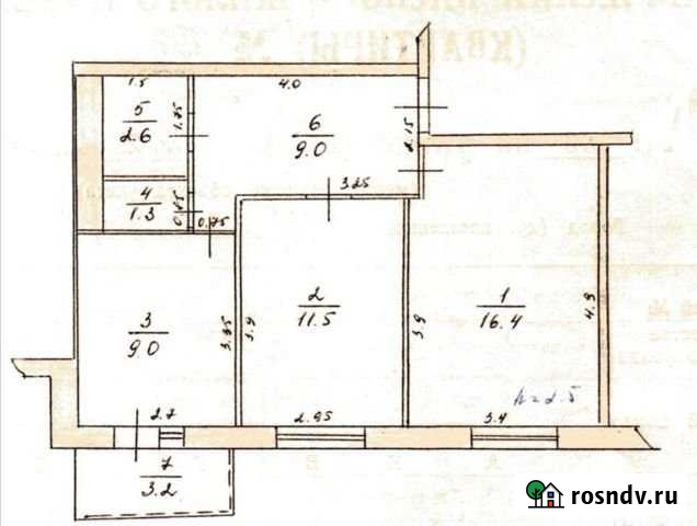 2-комнатная квартира, 53 м², 6/9 эт. на продажу в Благовещенске Республики Башкортостан Благовещенск - изображение 1