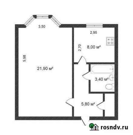 1-комнатная квартира, 39.2 м², 5/5 эт. на продажу в Новом Уренгое Новый Уренгой