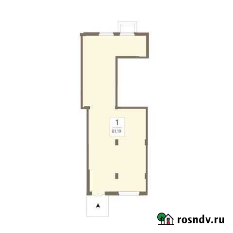 Помещение свободного назначения, 81.19 кв.м. Липецк - изображение 1