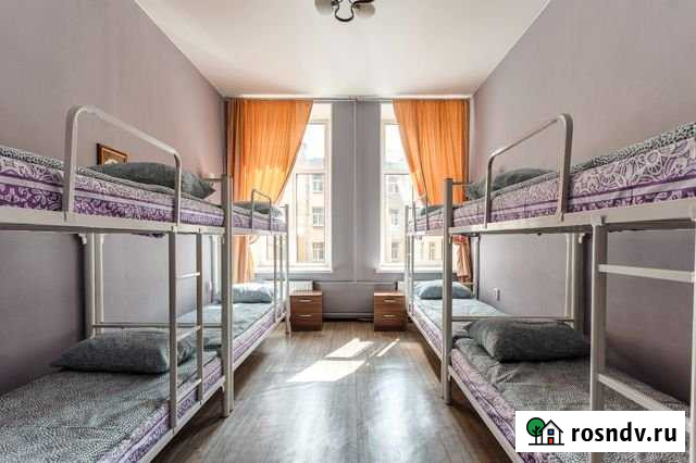 Комната 25 м² в 6-ком. кв., 3/5 эт. в аренду посуточно в Санкт-Петербурге Санкт-Петербург - изображение 1