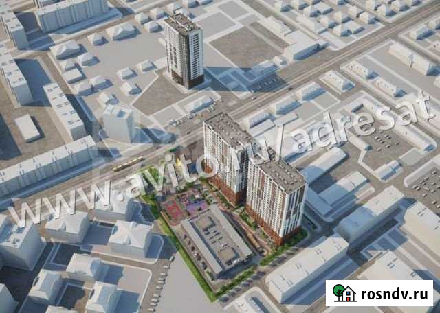 1-комнатная квартира, 35.5 м², 2/23 эт. на продажу в Волгограде Волгоград - изображение 1