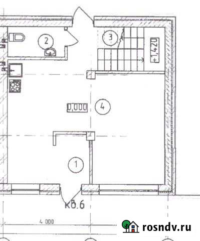 3-комнатная квартира, 95.2 м², 1/3 эт. на продажу в Воткинске Воткинск - изображение 1