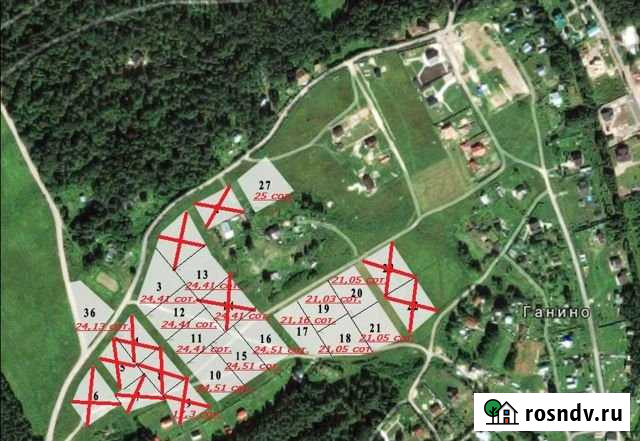 Участок ИЖС 21 сот. на продажу в Кирпичном Кирпичное - изображение 1