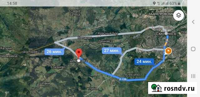 Участок ИЖС 8 сот. на продажу в Смоленске Смоленск - изображение 1