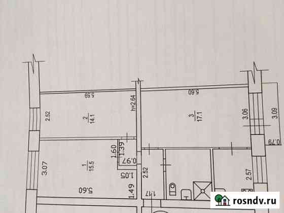 3-комнатная квартира, 61.7 м², 5/5 эт. на продажу в Воткинске Воткинск