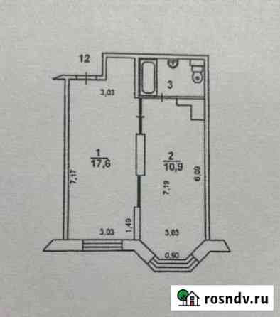 1-комнатная квартира, 48 м², 2/10 эт. на продажу в Лыткарино Лыткарино