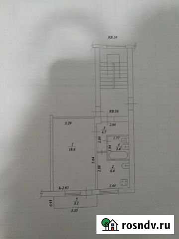 1-комнатная квартира, 33 м², 4/5 эт. на продажу в Парковом Парковый - изображение 1