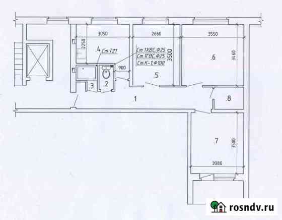 3-комнатная квартира, 56 м², 8/9 эт. на продажу в Воткинске Воткинск