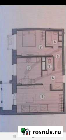 2-комнатная квартира, 51 м², 5/9 эт. на продажу в Одинцово Одинцово - изображение 1