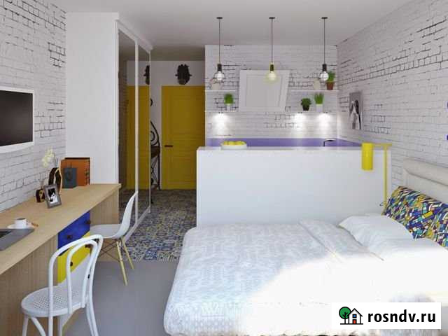 1-комнатная квартира, 18.4 м², 18/19 эт. на продажу в Красноярске Красноярск - изображение 1