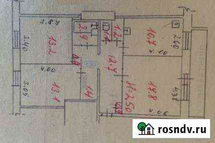 3-комнатная квартира, 74 м², 1/2 эт. на продажу в Петрозаводске Петрозаводск
